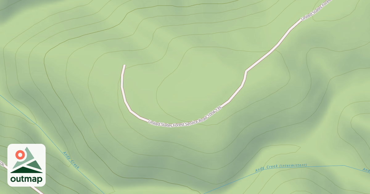 Map of USFS Motor Vehicle Use Map Roads {196C5676-32C2-4BA8-8D5D-277237AFBE50}