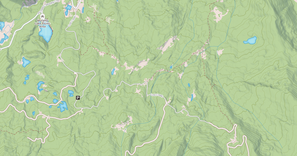 Map preview of LOST CREEK