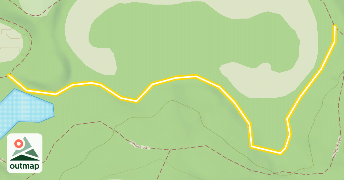 Map of Lost Pond Trail