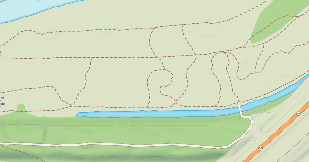 Map preview of Appleton Area Recreational Park