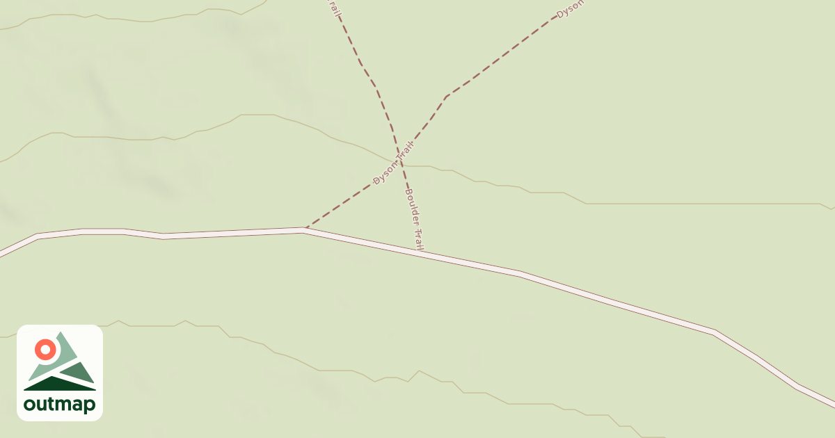 Map of Dixon Miller Recreation Area