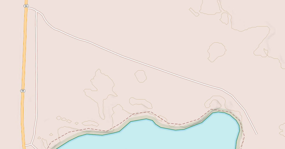 Map preview of COLWELL LAKE NORTH