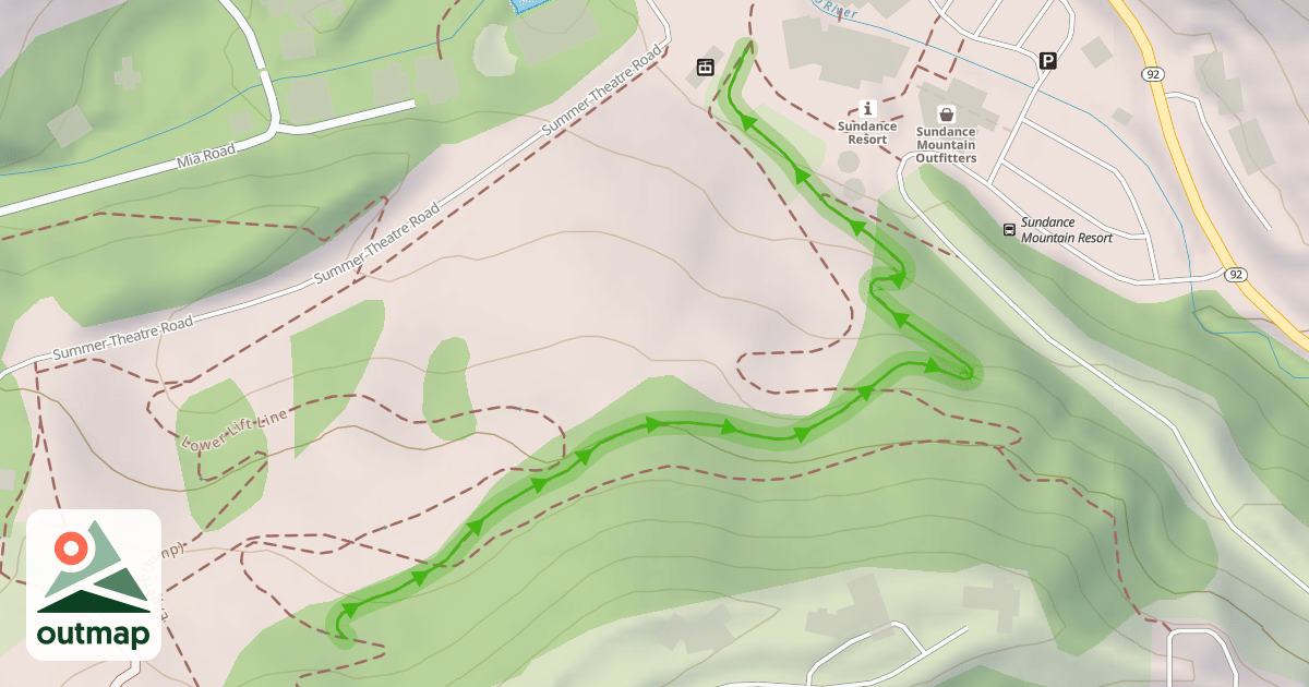 Map of Novice Trail