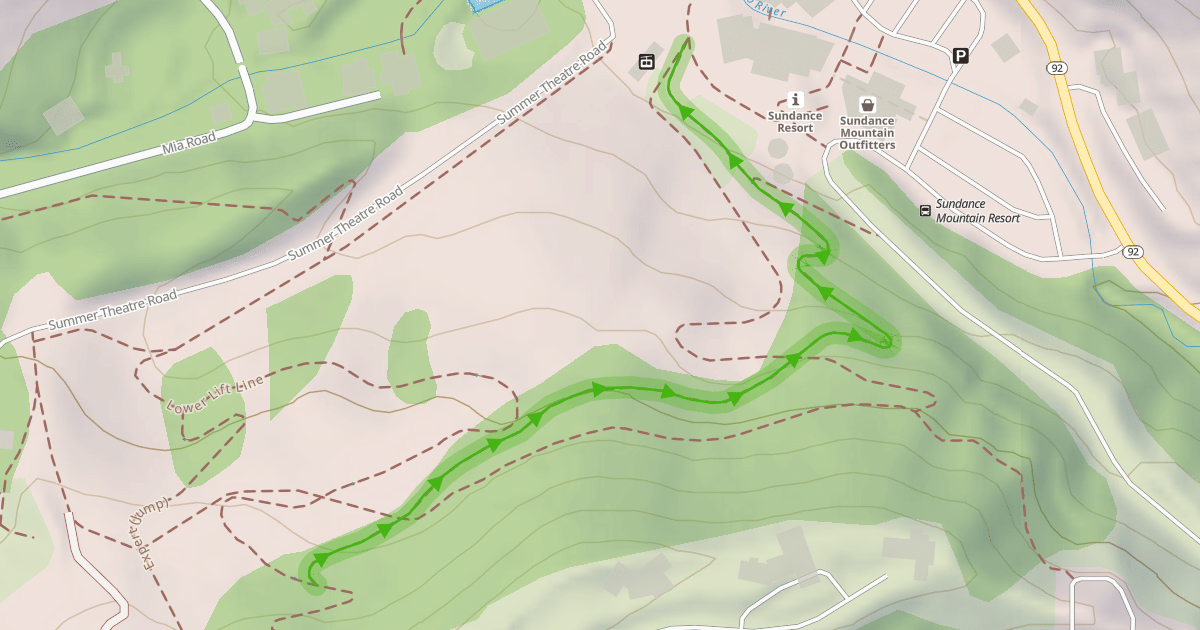 Map preview of Novice Trail