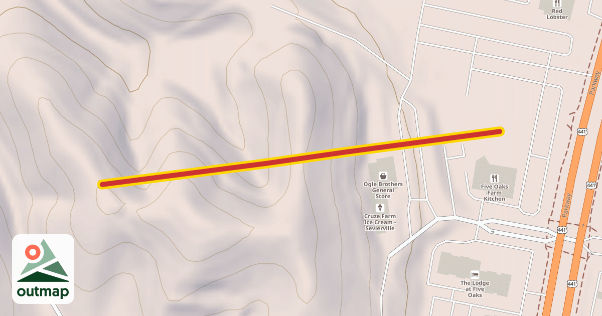 Map of Horizon Skyride