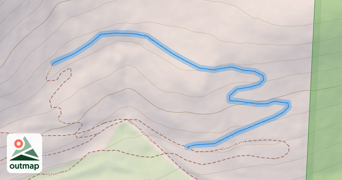 Map of The Cirque