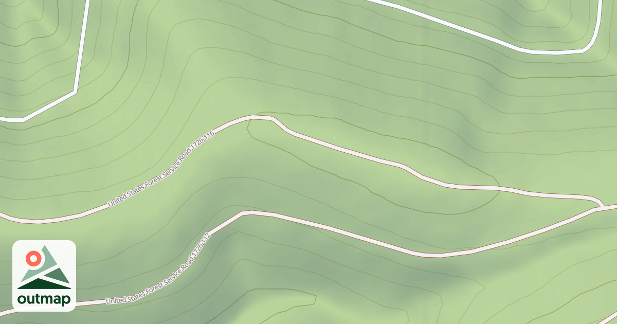 Map of USFS Motor Vehicle Use Map Roads {ED6AE797-7996-442F-877B-CFDAF99F11E3}