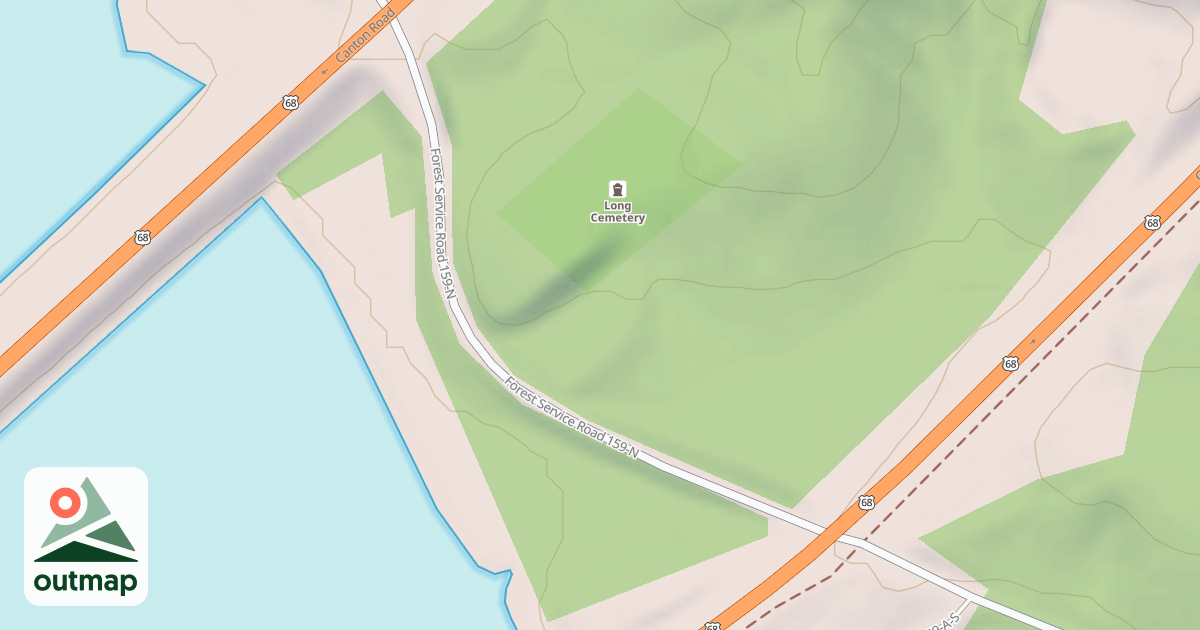 Map of DEVILS ELBOW ROAD NORTH