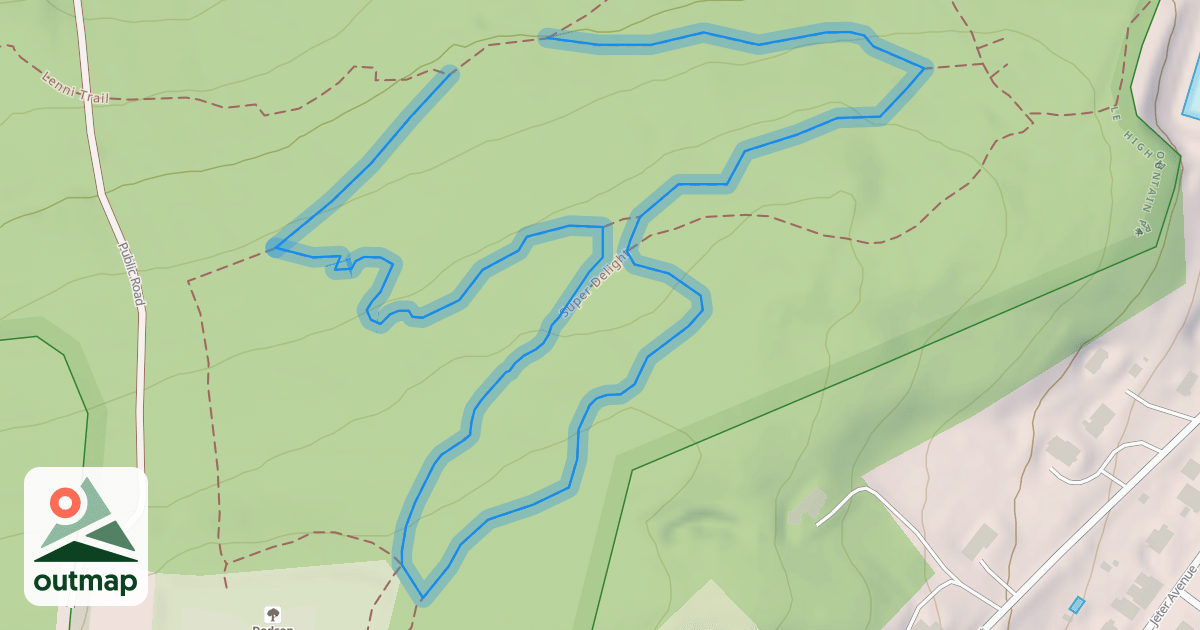Map of Super Delight