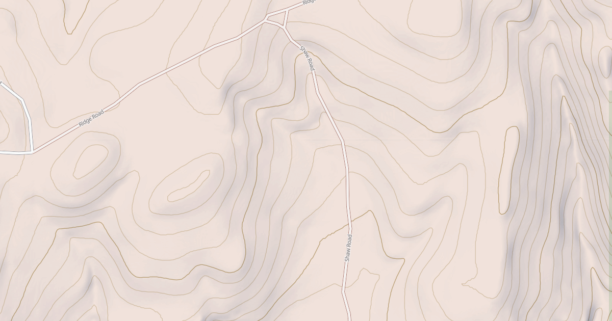 Map preview of SHAW ROAD