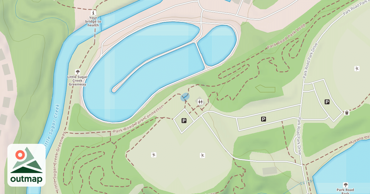 Map of Park Road Park Loop