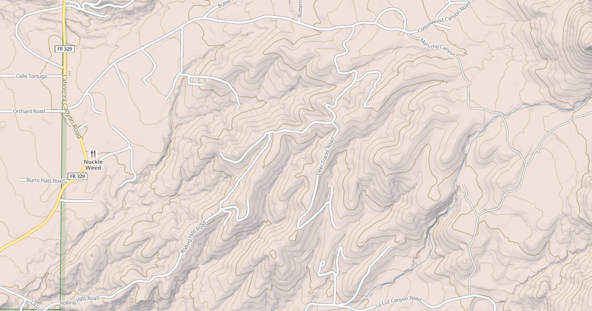 Map preview of USFS Motor Vehicle Use Map Roads {92A15F0F-51EF-4631-99EF-4B910BCA6BC7}