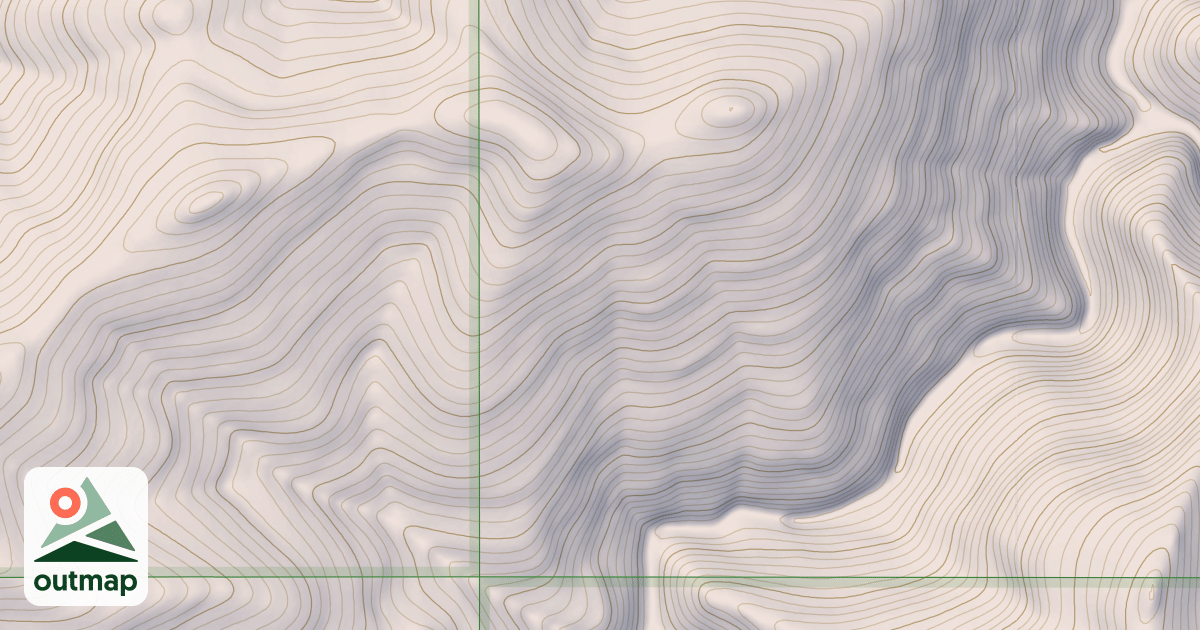 Map of Lower Sisters Ohv