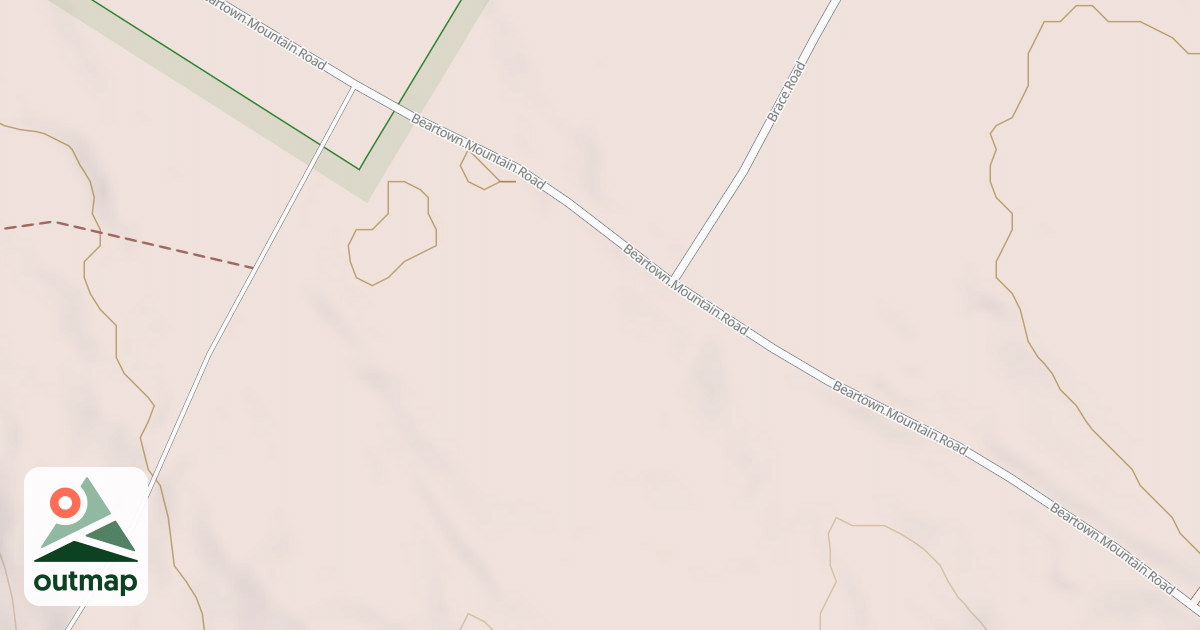 Map of Brace Road
