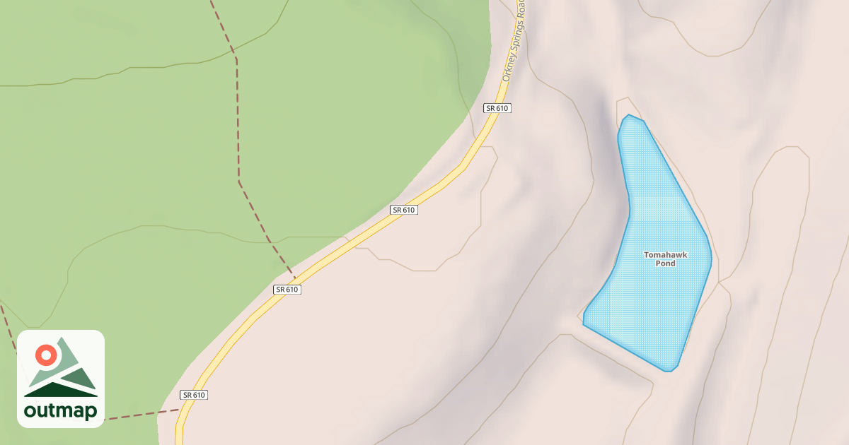 Map of TOMAHAWK PARKING