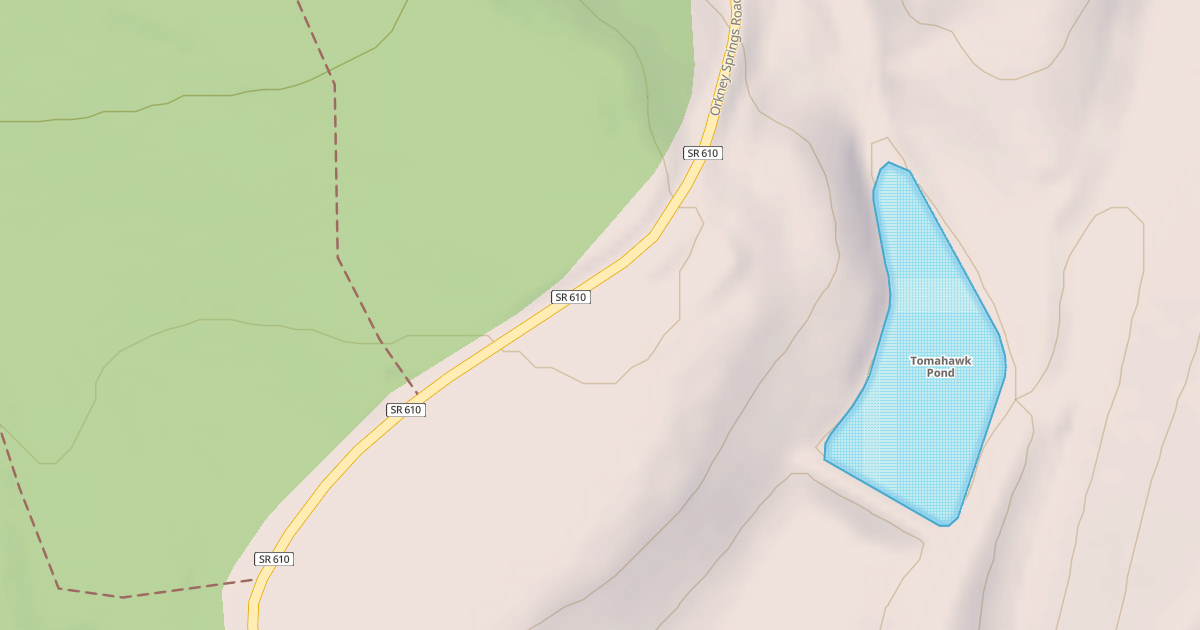 Map preview of TOMAHAWK PARKING