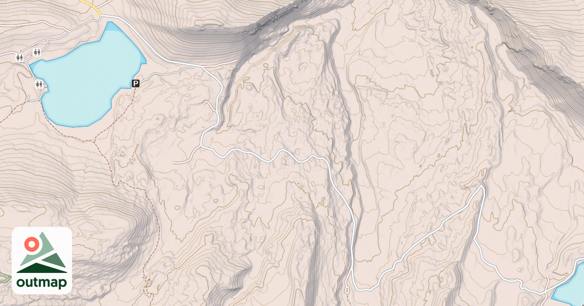 Map of BEAVER MEADOWS