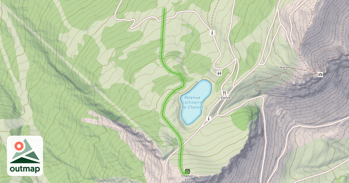 Map of Alpages