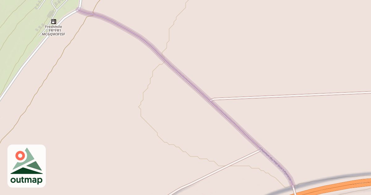 Map of Chemin du Val aux Lépreux