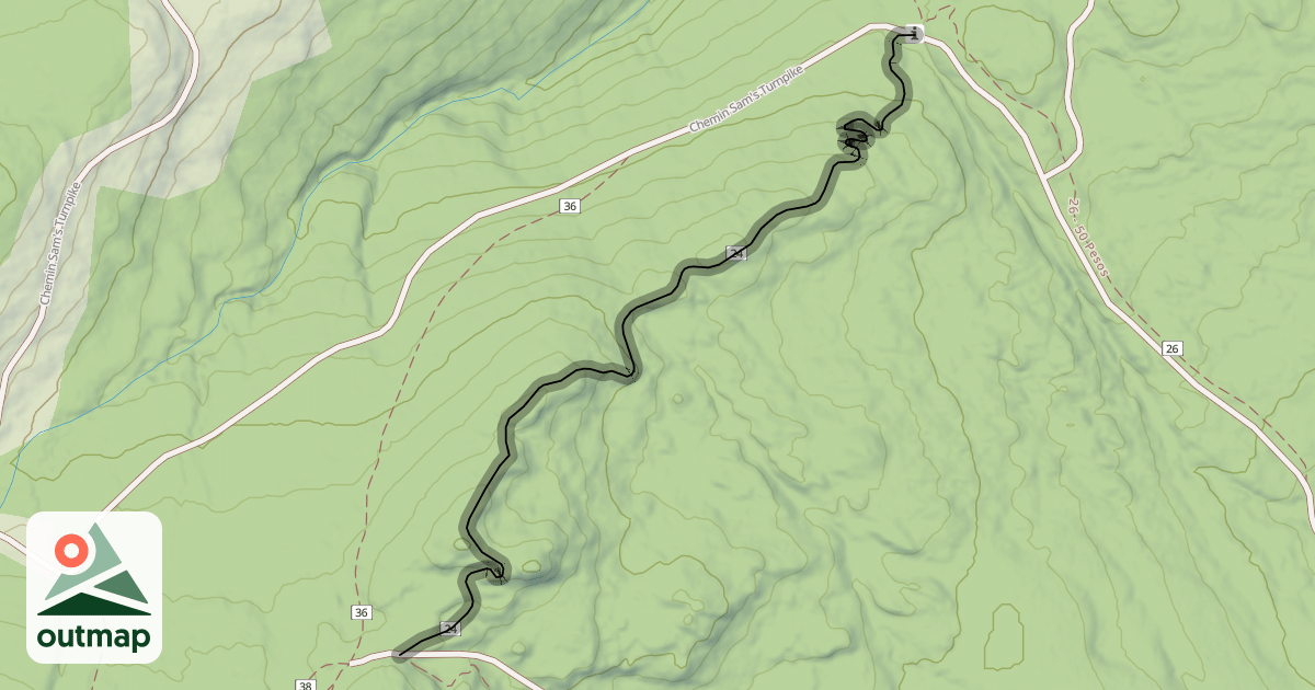 Map of 24 - Chasse-Gallerie