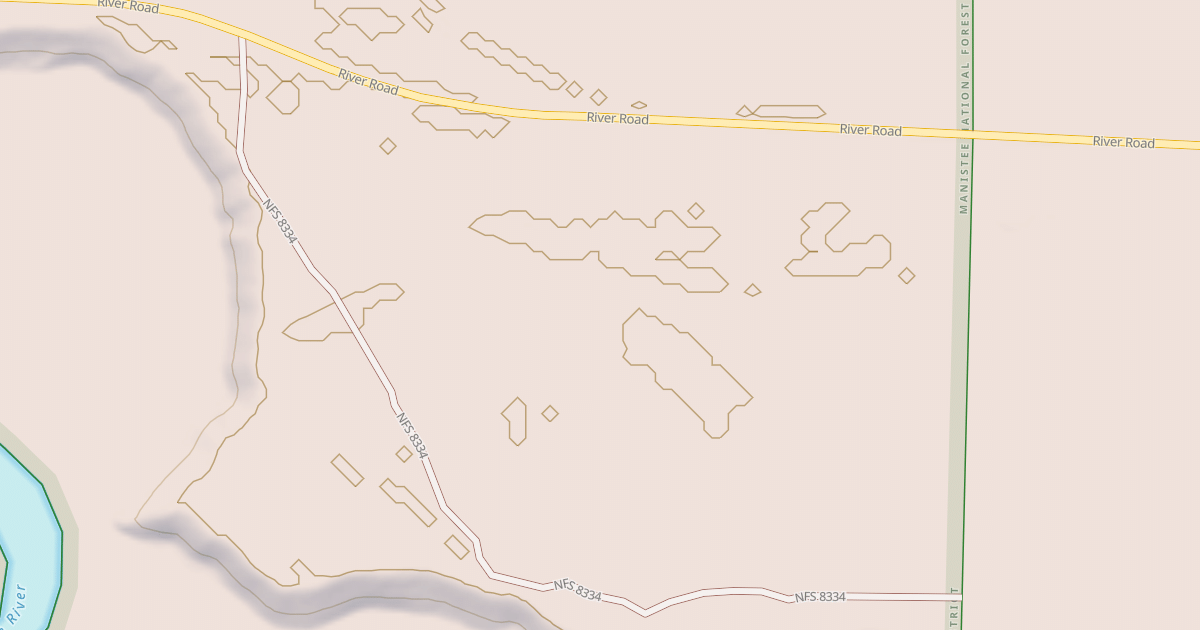 Map preview of 8334