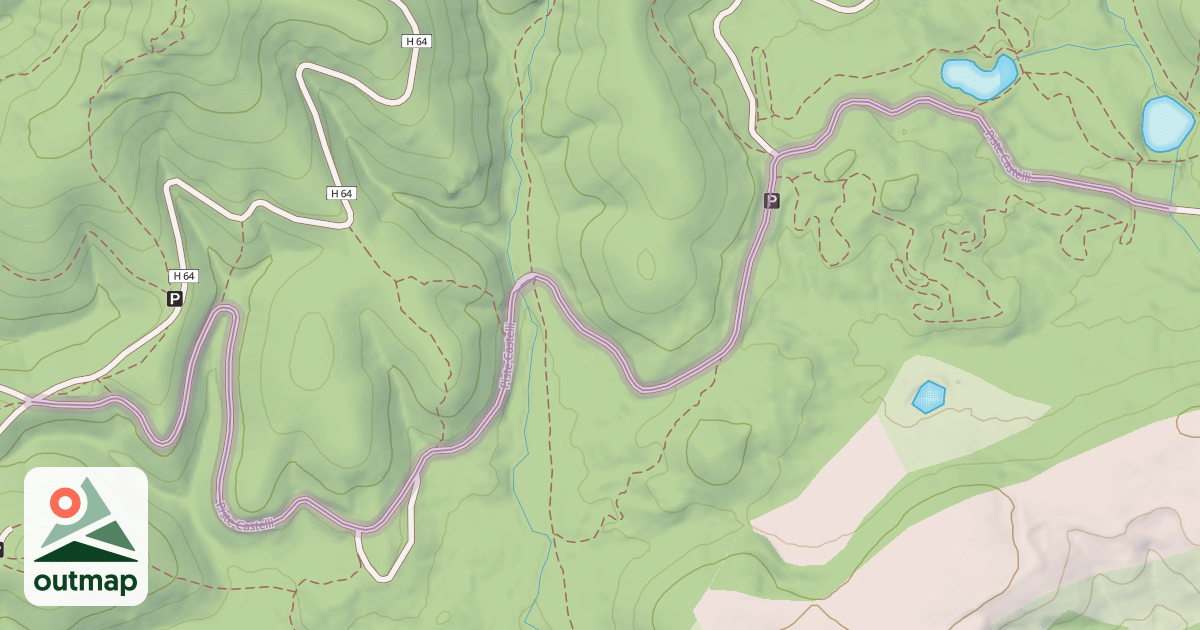 Map of Piste Castelli