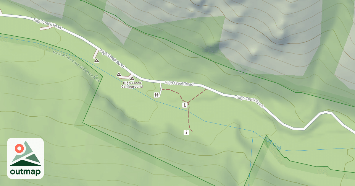 Map of HIGHCREEK C G