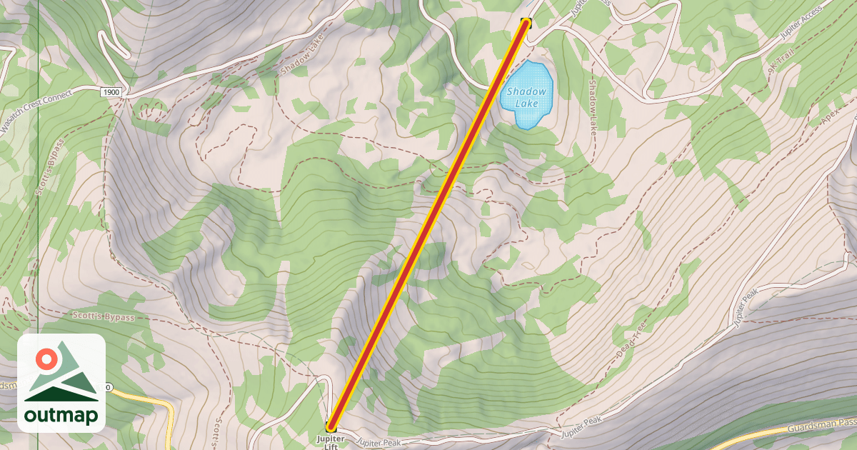 Map of Jupiter Lift