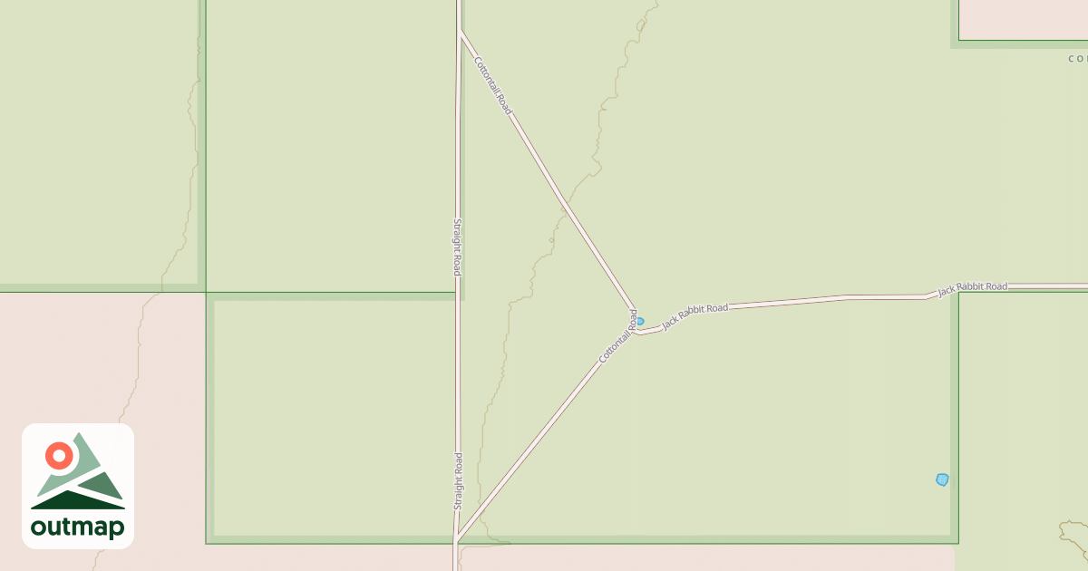 Map of COTTONTAIL