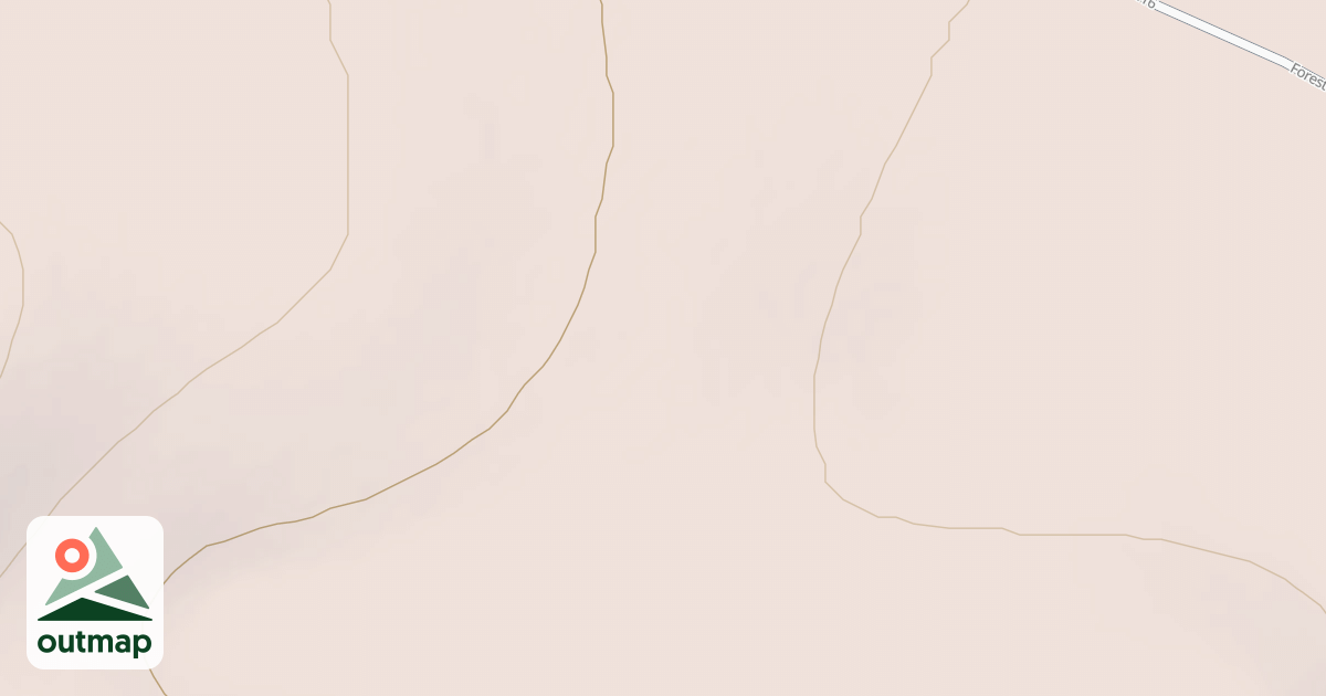 Map of ASH SPUR