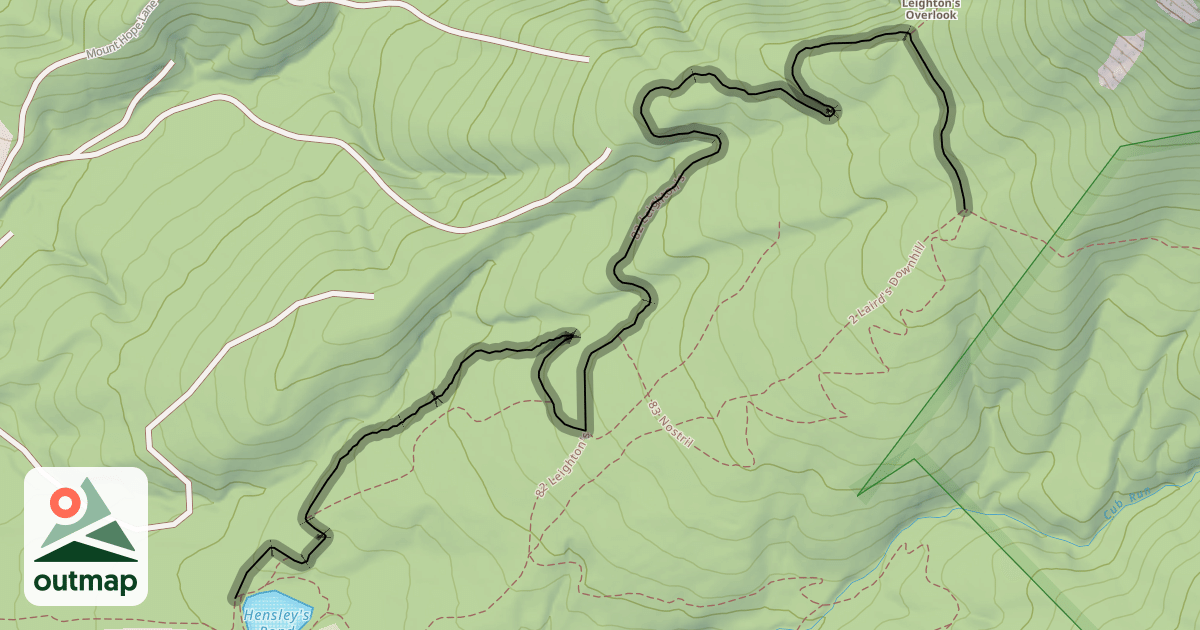 Map of 82 Leighton's