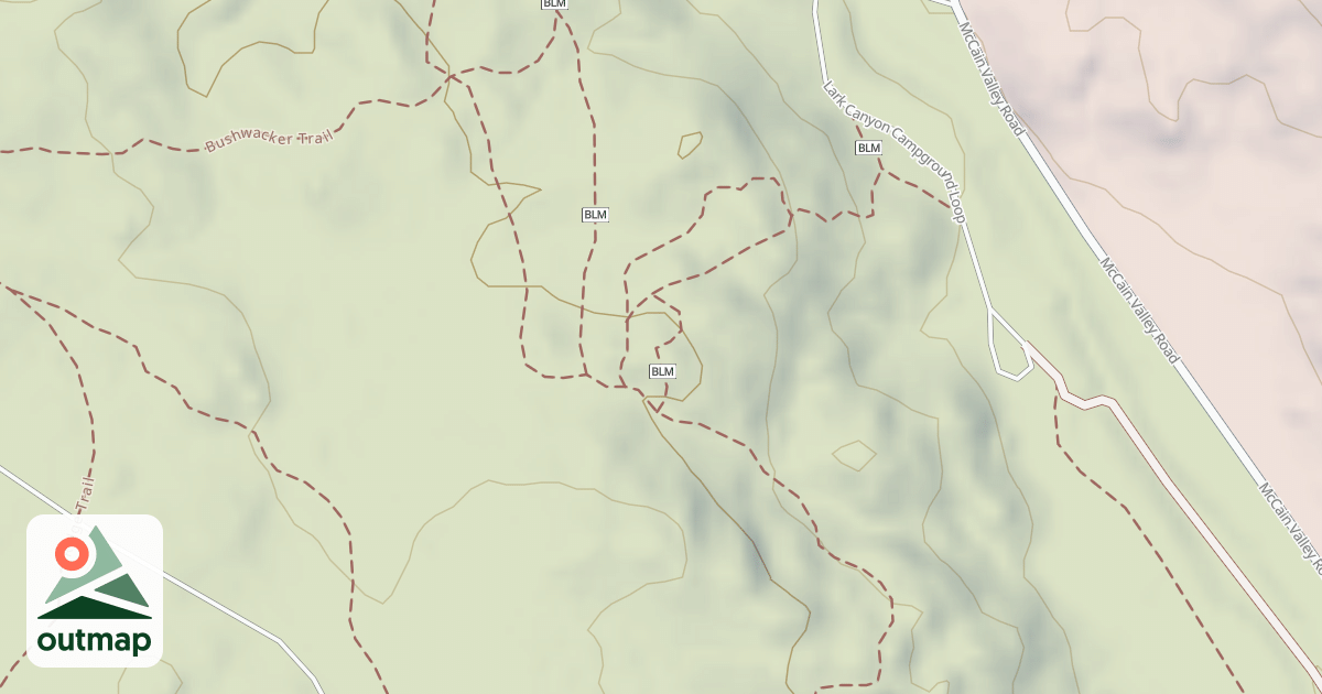 Map of BLM National GTLF Public Motorized Trails 034be641-97a6-4c6b-a401-011a82e0c0e7