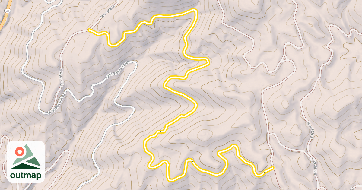 Map of Spur 362G6