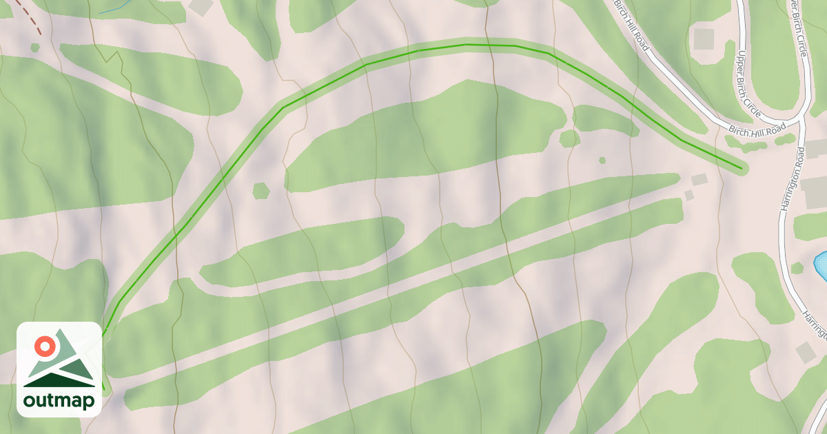 Map of Deer Meadow / Great Meadow