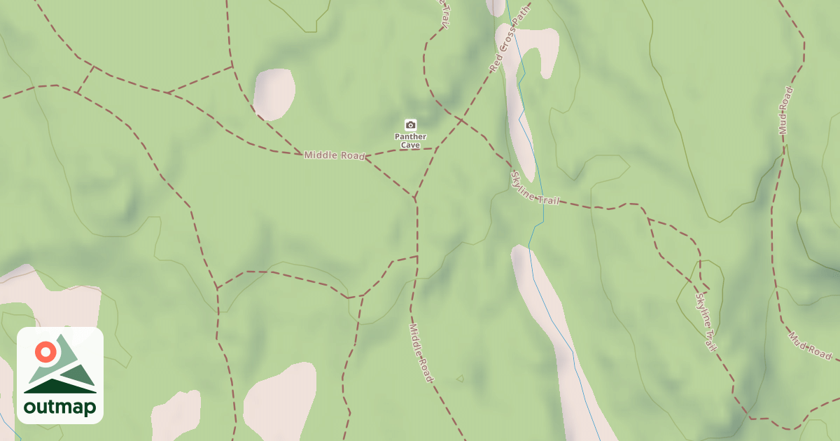 Map of Middle Road