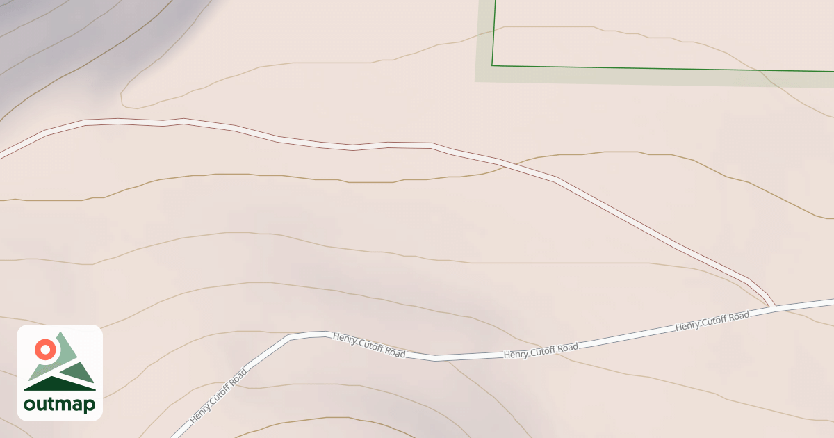 Map of RESERVOIR CANYON