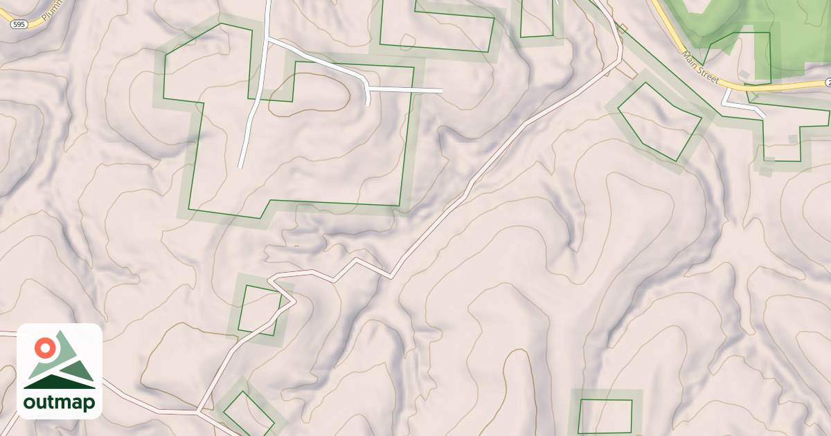 Map of New Straitsville Connector