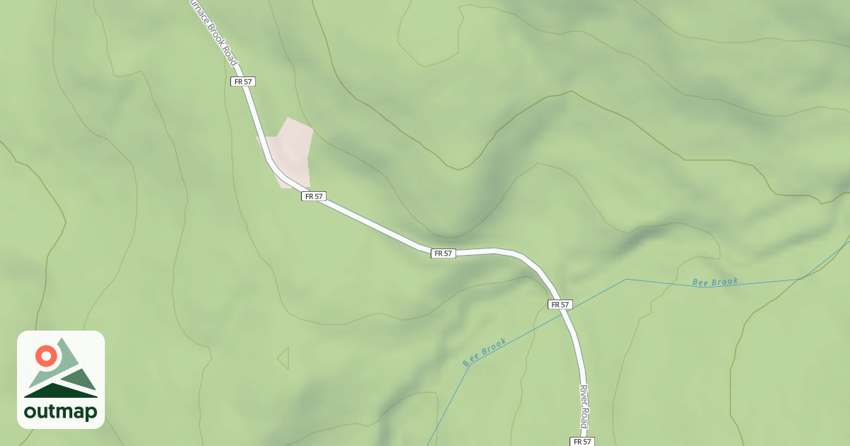 Map of Furnace Brook