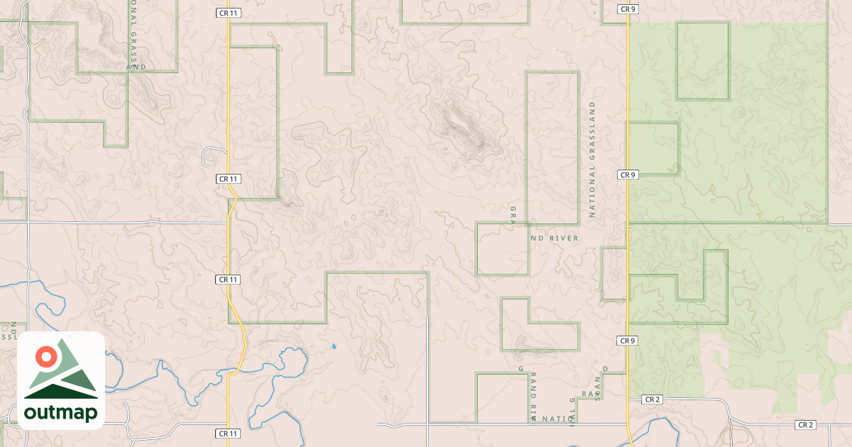 Map of (FDR) WHITE BUTTE