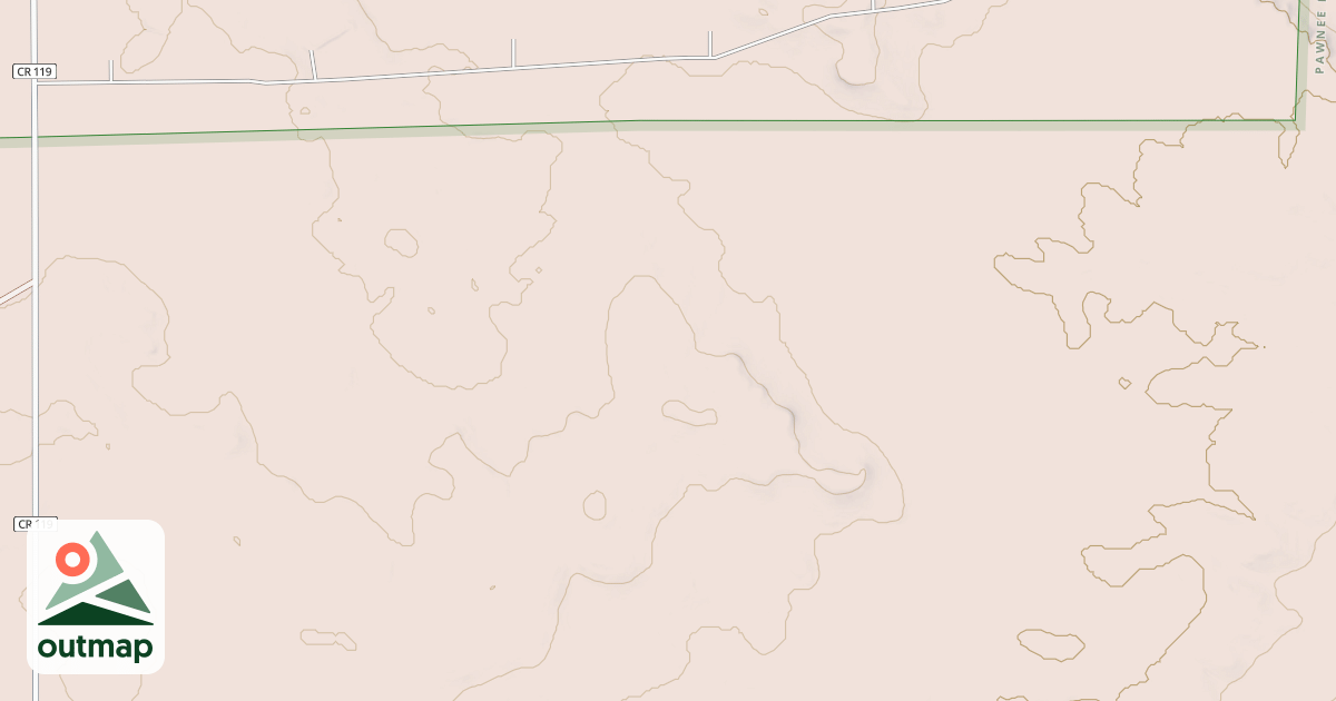Map of ROAD 694