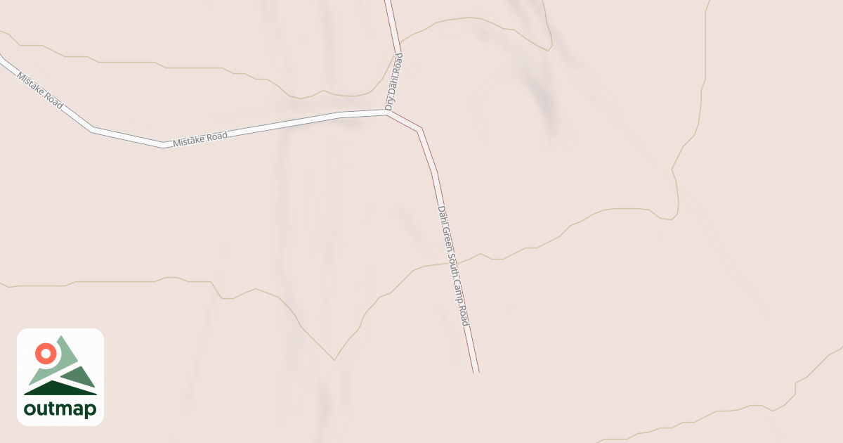 Map of DAHL GREEN SOUTH CAMP