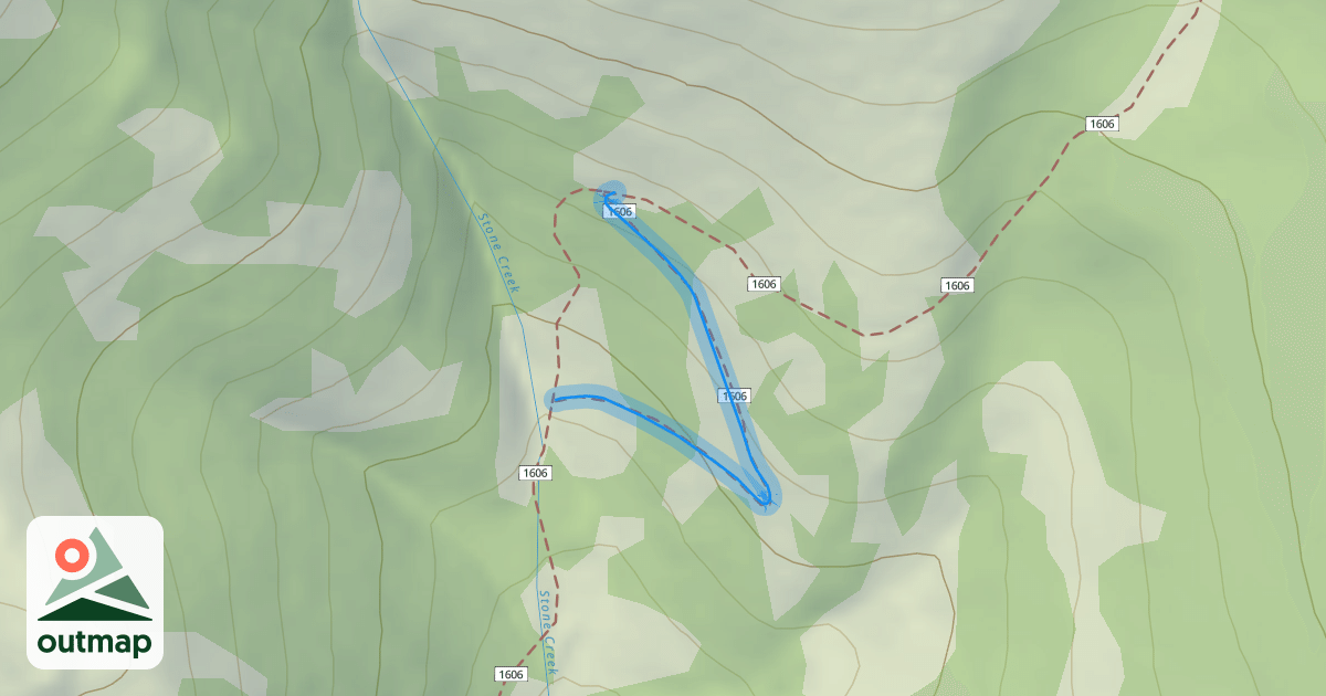 Map of Tuttle Loop Trail