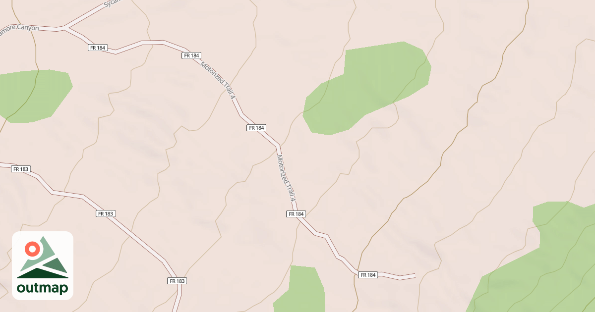Map of MOTORIZED TRAIL 4