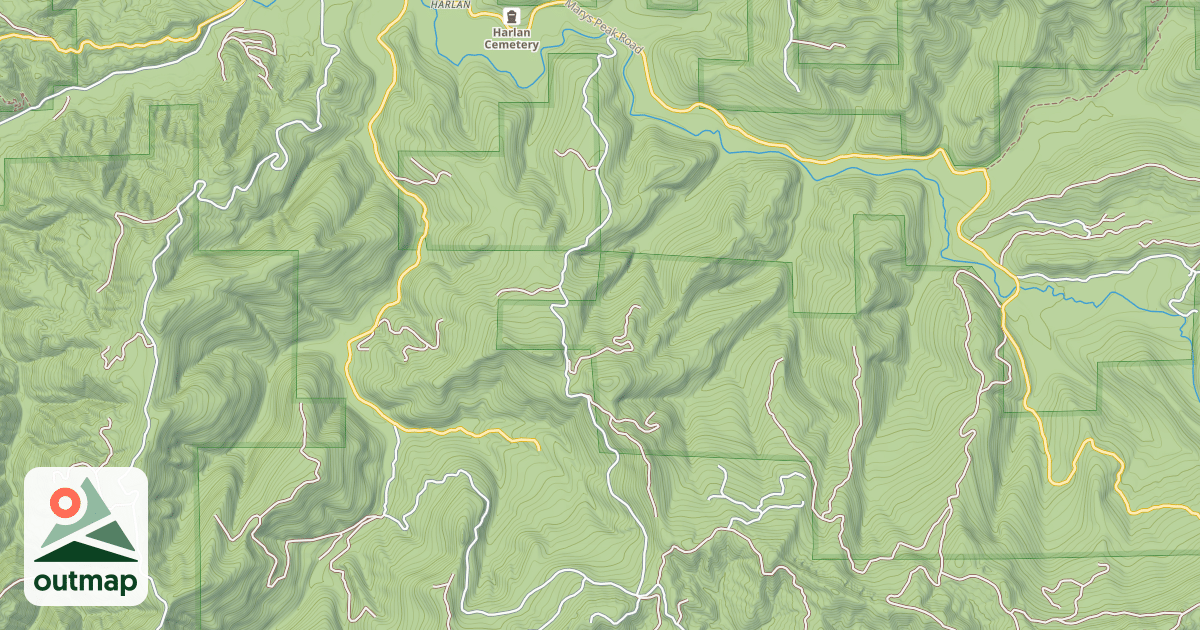 Map of SUGAR LOAF