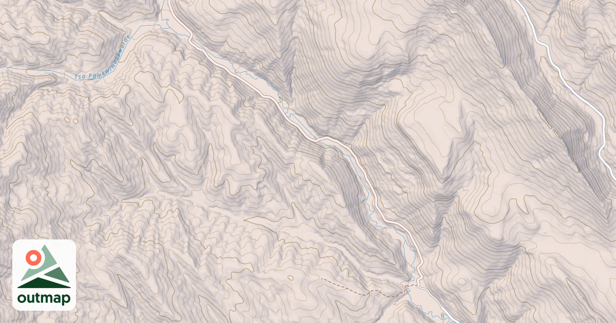 Map of Squaw Creek