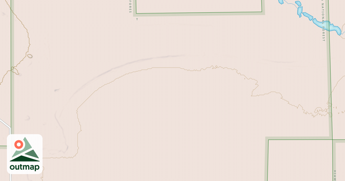 Map of WEST NUNN CREEK