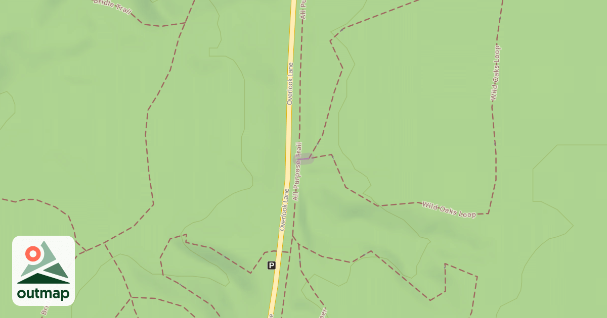Map of Wild Oaks Loop
