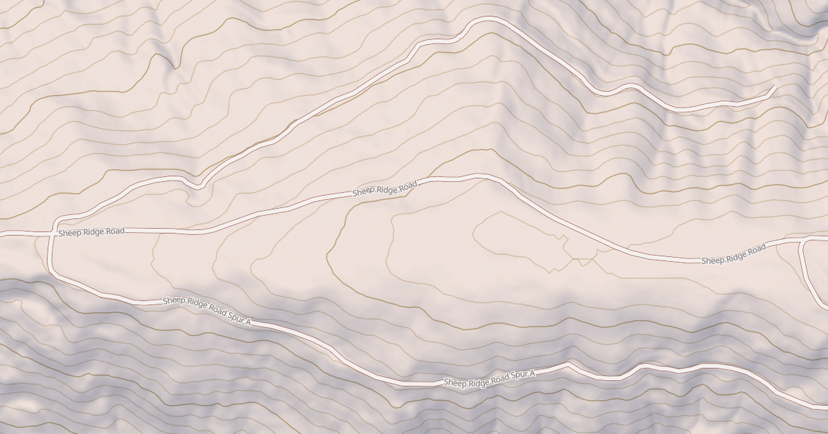 Map preview of SHEEP RIDGE