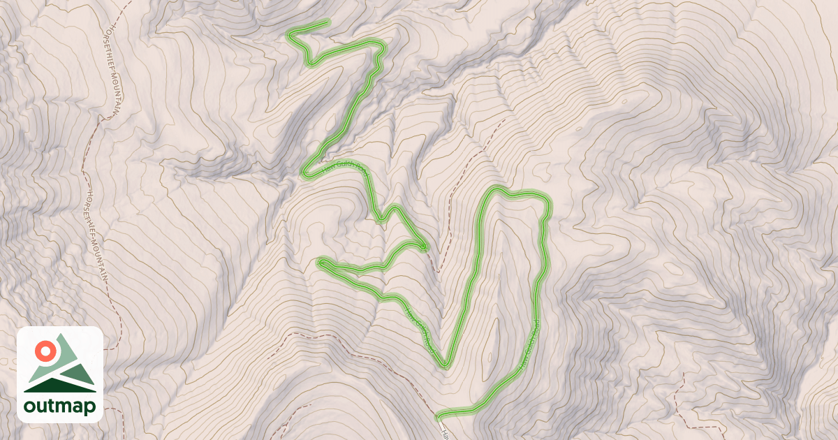 Map of Haw Gulch Road