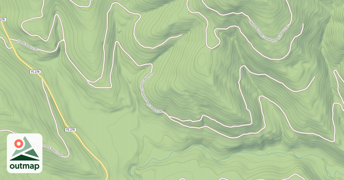 Map of BEAR CR CANYON